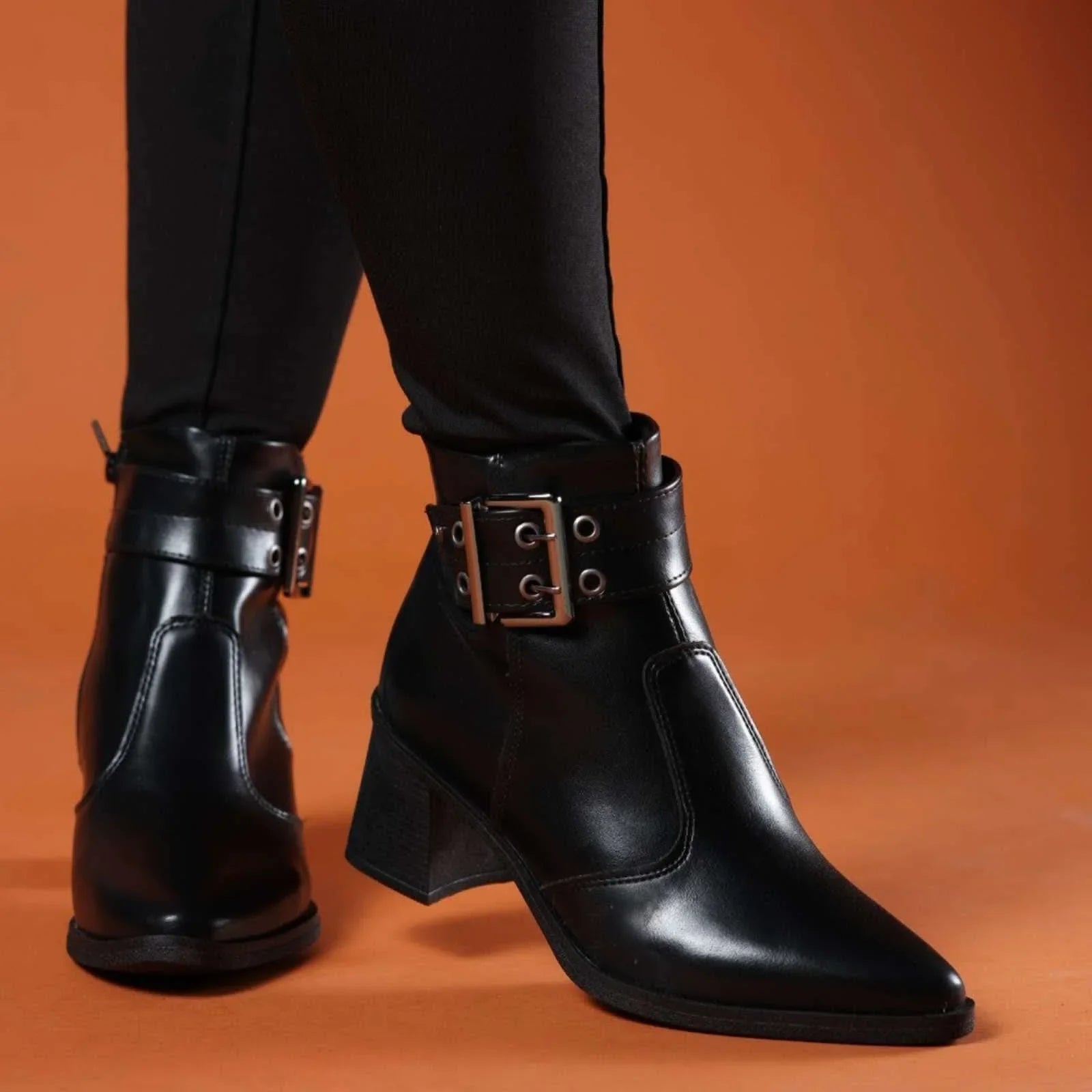 BOTA FEMININA ULTRACONFORTO COURO NAPA GALBANI - Banana Calçados -